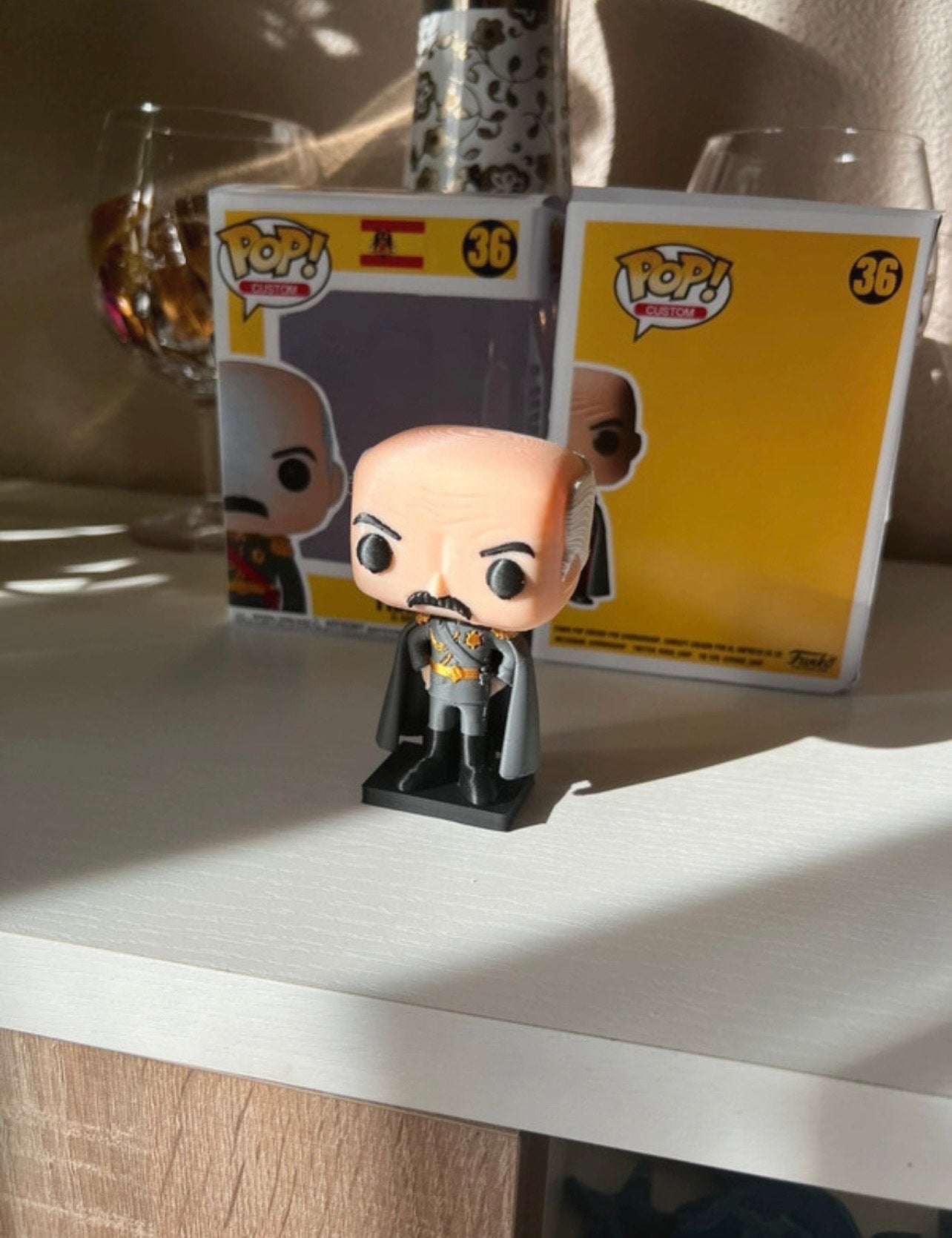 Funko Pop Franco El Caudillo Personalizado 3D