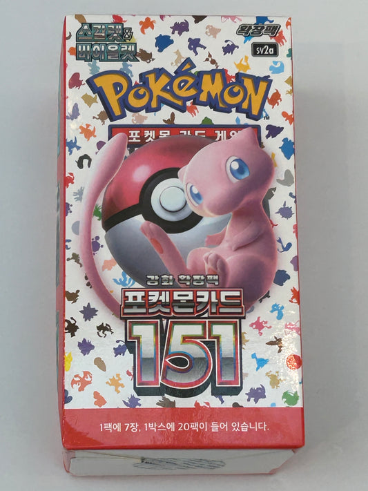 Pokemon 151 Caja Coreano 20 sobres
