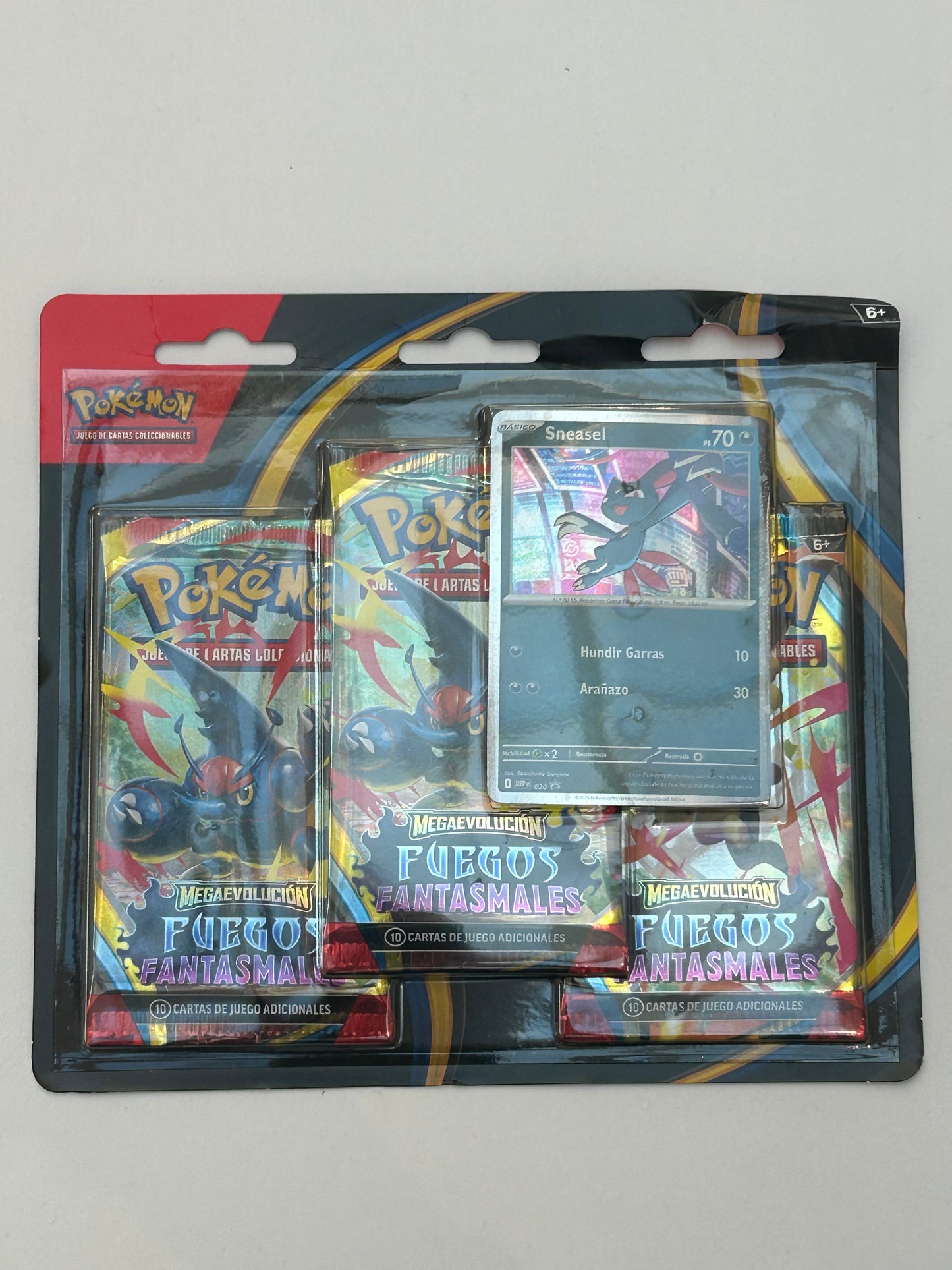 Blíster Fuegos Fantasmales Pokemon