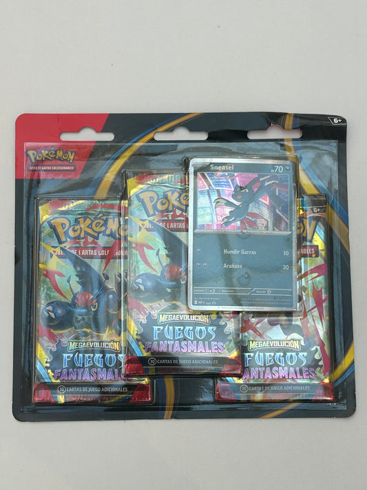 Blíster Fuegos Fantasmales Pokemon