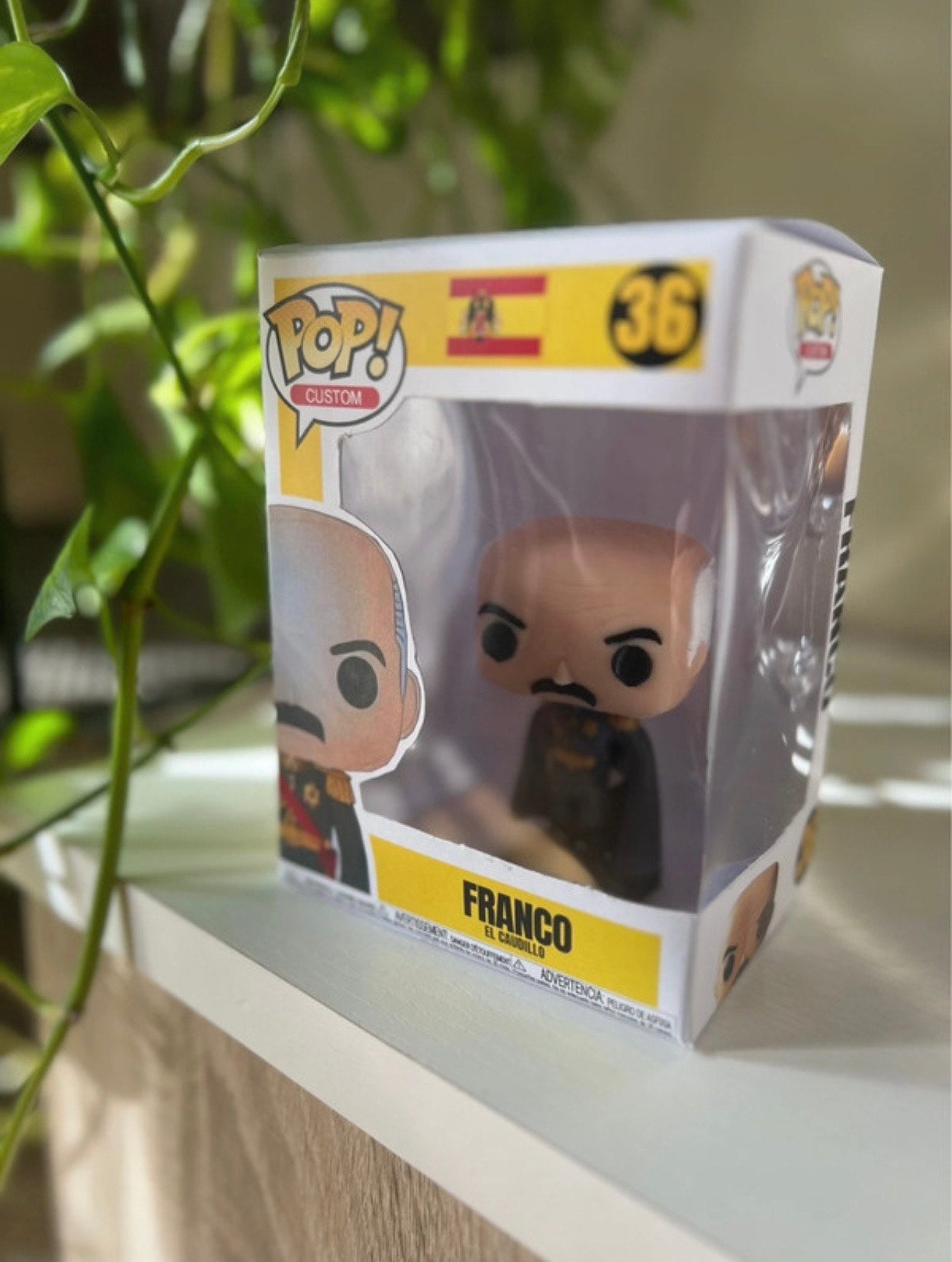 Funko Pop Franco El Caudillo Personalizado 3D