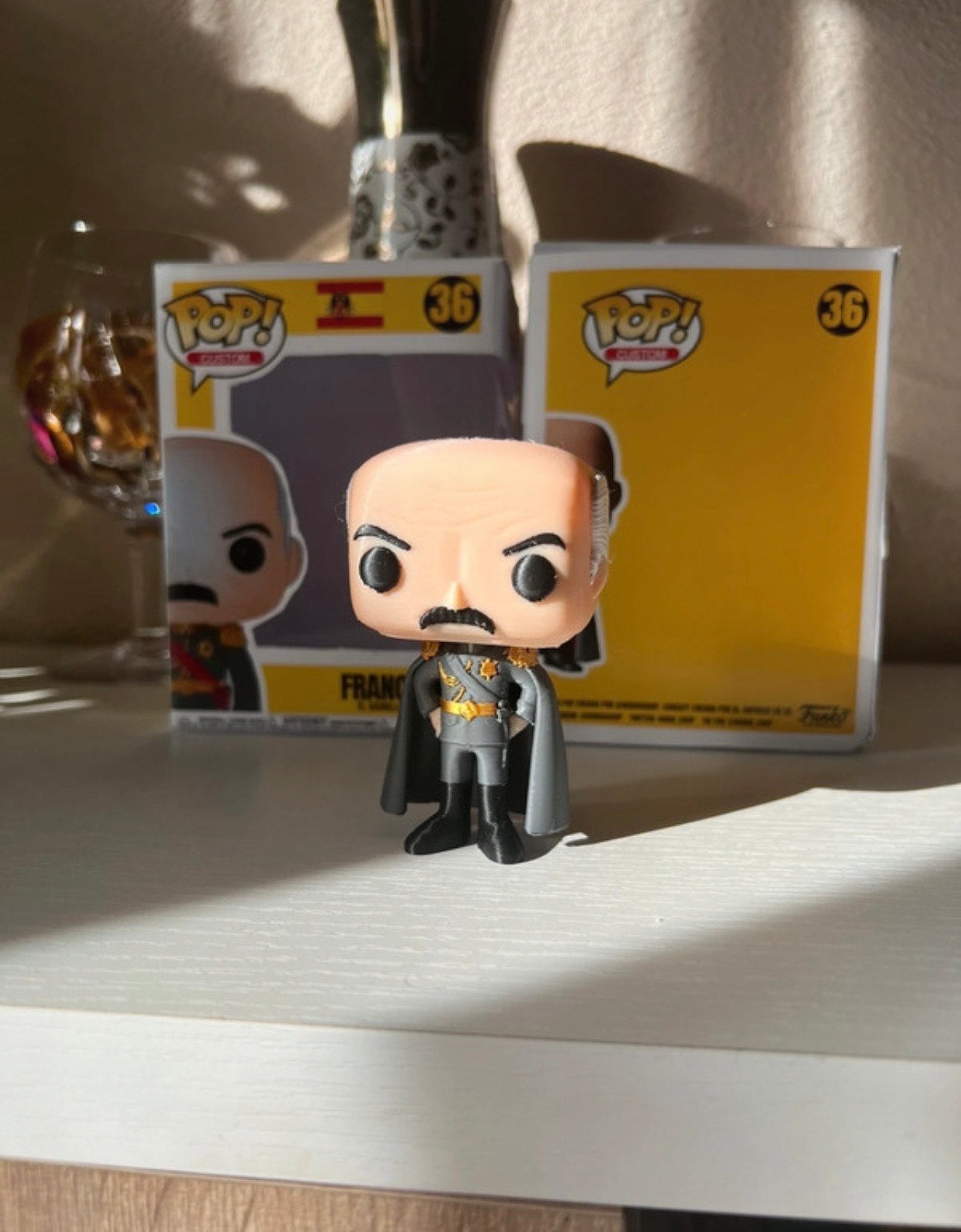 Funko Pop Franco El Caudillo Personalizado 3D