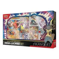 [PKMN-CAJA-0029] Caja Colección con Figura MegaLucario Pokémon Español