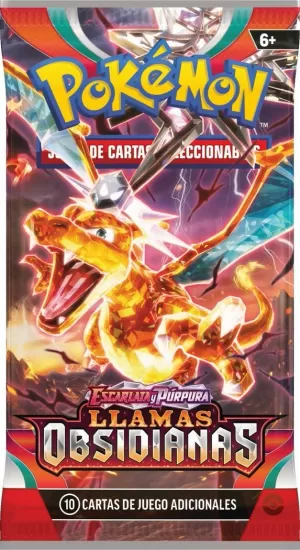 [PKMN-SOBRE-0044] Sobre Llamas Obsidianas Pokémon Español