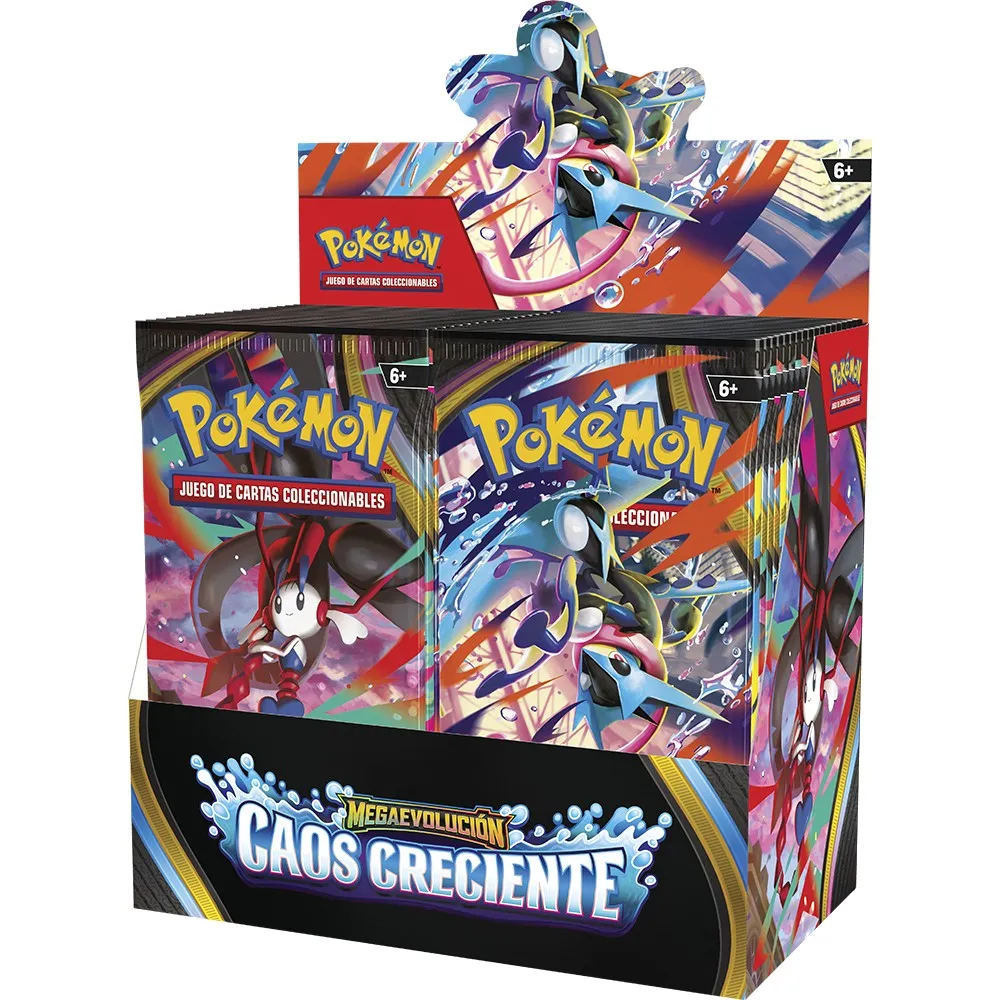 [PKMN-CAJA-0031] Caja Caos Creciente Pokémon Español (36 Sobres)