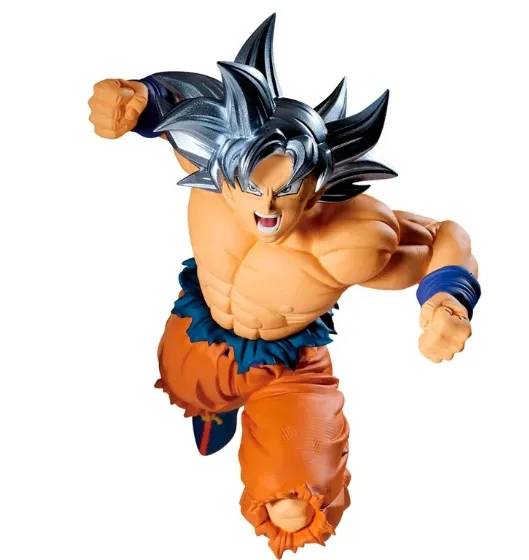 Figura Goku Ultra Instinto Posición Ataque Match Makers
