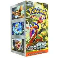 [PKMN-CAJA-0021] Caja Escarlata Pokémon Coreano (30 Sobres)